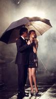 Rain drops and love wallpapers syot layar 3