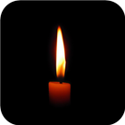 Candle fire. Live wallpapers icono