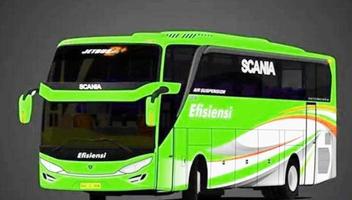 Livery Skin Bus SSID Neu Plakat