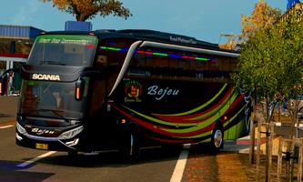 Livery Strobo Bus Simulator Indonesia capture d'écran 2