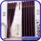 Living Room Curtain Design icône