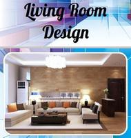 Living Room Design Plakat