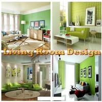 Living Room Design Affiche