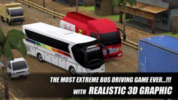 Telolet Bus Driving 3D Plakat