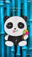 Panda Playing Screen Lock screenshot 1