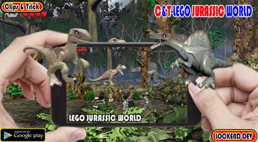 Clips & Trick Lego Jurassic World الملصق
