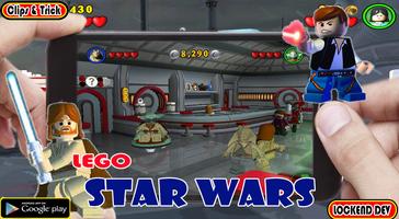 Clips & Trick Lego Star Wars الملصق