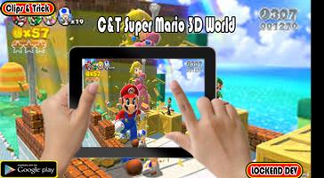 Clips And Trick Super Mario 3D World постер