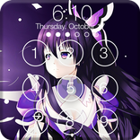 ”Anime Manga Girl HD Keypad Cool Lock Screen