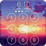 ”Anime City HD PIN Lock  Passcode Security