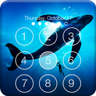 Blue Whale Ocean Predator Keypad Lockscreen icône