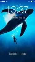 Blue Whale Ocean Predator Keypad Lockscreen Cartaz