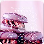 ”Cute Wallpaper Pastel Macarons Lock Screen