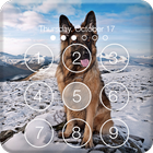 Clever German Shepherd Dog HD Lock Screen иконка