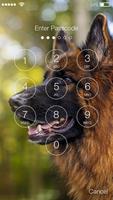 Clever German Shepherd Dog HD Lock Screen スクリーンショット 1