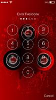 Fidget Spinner Neon Lock Screen Security Pass Code screenshot 1