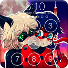 Ladybug Lock Screen Wallpapers Keypad Lockscreen biểu tượng