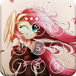 ”Love Pony Beautiful Lock Screen Passcode Security
