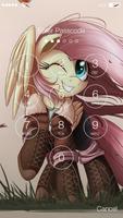 Love Pony Beautiful Lock Screen Passcode Security Screenshot 1