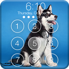 Siberian Husky Puppies Screenlock –PIN Lock Screen आइकन