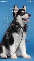 Siberian Husky Puppies Screenlock –PIN Lock Screen স্ক্রিনশট 1