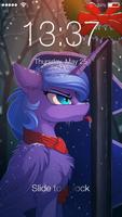 Unicorn Pony Lock Screen Passcode Security-poster