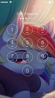 1 Schermata Pony LockPony Lock Screen PIN Passcode