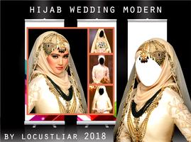 Hijab Pengantin Modern 2018 poster