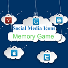 Social Media Logos Memory Game icône