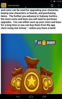 Keys & Coins For Subway Surfer captura de pantalla 2