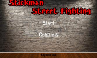 Stickman Street Fighting-poster