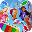 Loli Girls Coloring Game APK