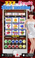 777 Fruit Slot Machine Cherry Master الملصق