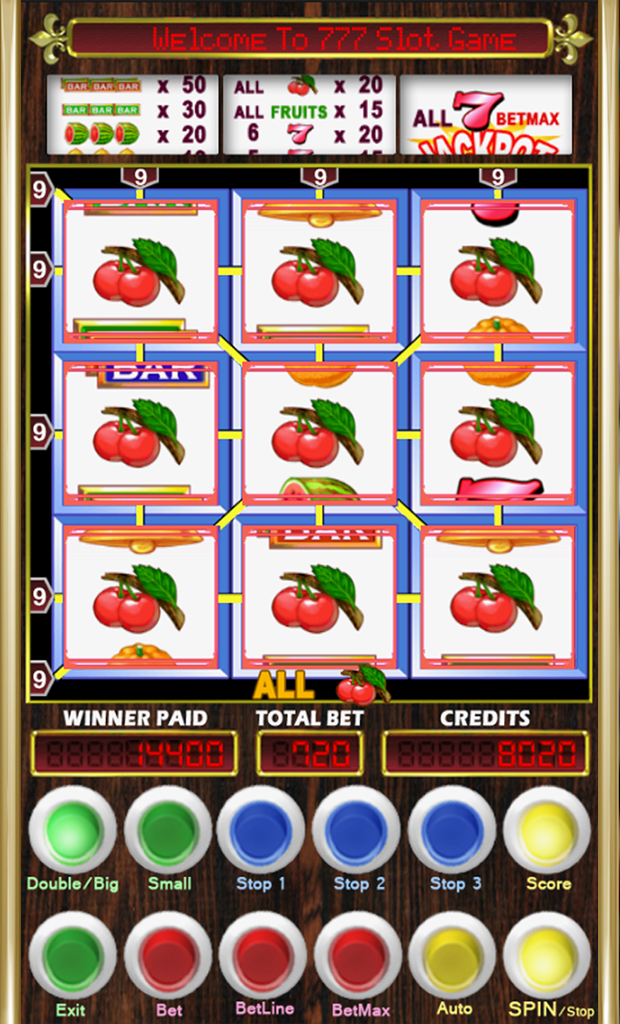 Cherry slot machine games