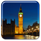 London Live-Hintergründe Zeichen