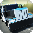 Long Distance Truck Driver 3D icono