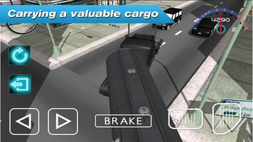 Long Distance Truck Driver 3D captura de pantalla 1