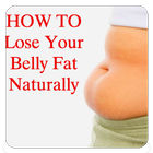 Lose Belly Fat Naturally Tips أيقونة