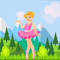 Gold Temple Ballerina Running Princess syot layar 1