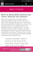 Bible Study for Women Free تصوير الشاشة 2