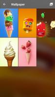 Ice Cream HD Wallpaper Phone Lock Screen capture d'écran 3