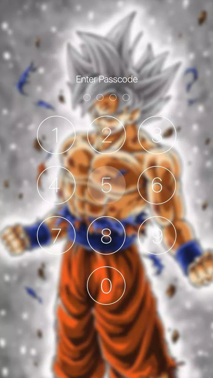 DBZ Super Goku Anime Wallpaper Security Lock APK pour Android Télécharger