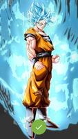 DBZ Super Goku Anime Wallpaper Security Lock capture d'écran 3