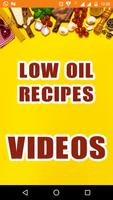 Low Oil Vegetarian Recipes  - Low Cholesterol Food Poster