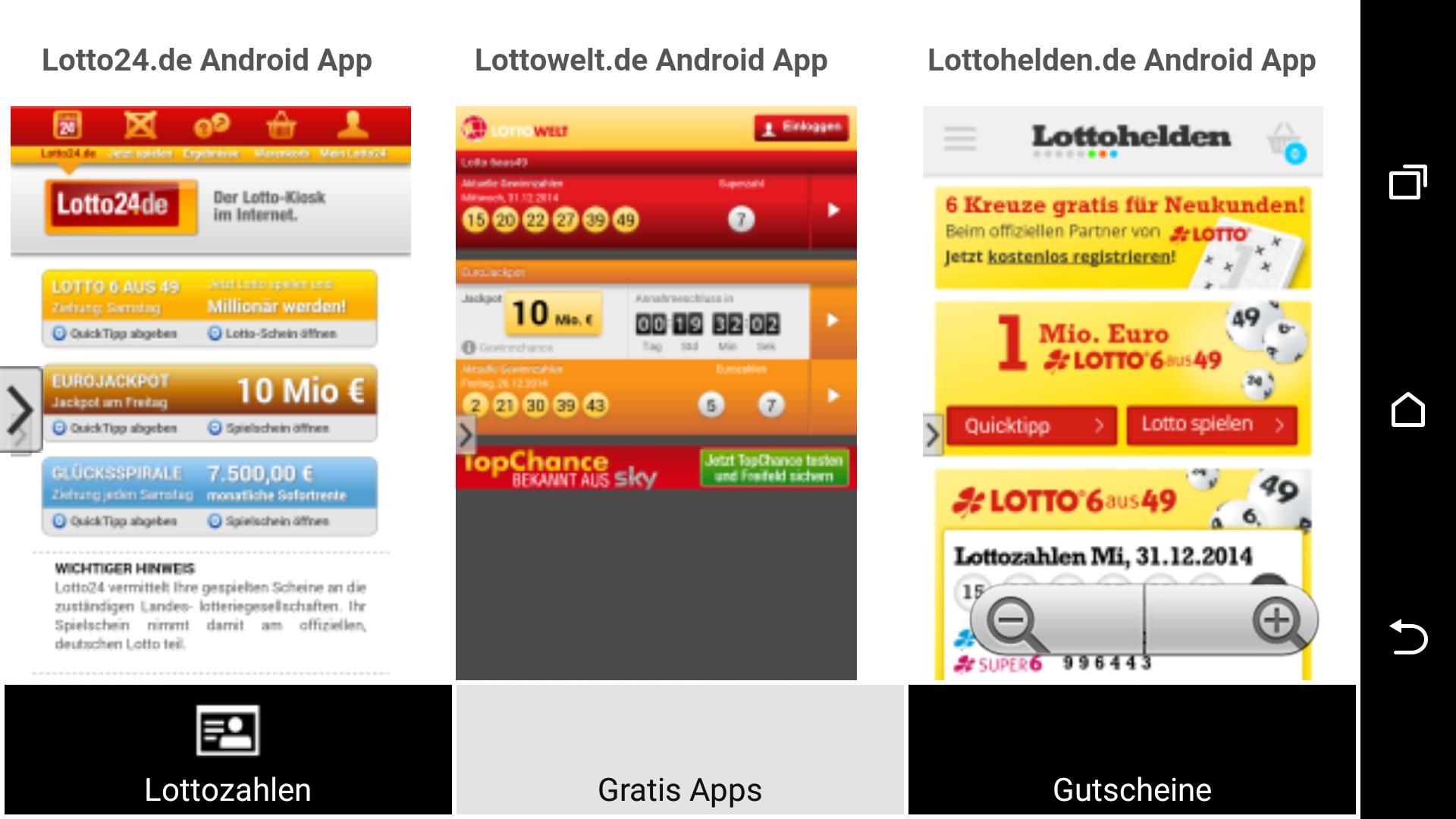 Lotto Anbieter Vergleich APK voor Android Download