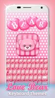 Love Bear Keyboard Themes Affiche