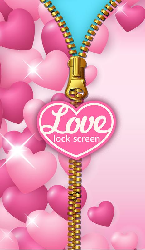 love heart lock screen