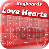 Love Hearts Keyboard Changer icon