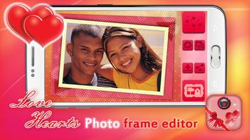 Love Hearts Photo Frame Editor capture d'écran 2