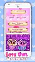 برنامه‌نما Love Owl Keyboard Art عکس از صفحه